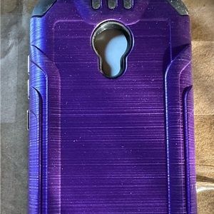 Purple hard Coolpad Legacy S phone case.